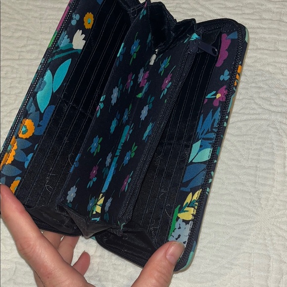 Vera Bradley Floral Patterned Wallet - Picture 5 of 7